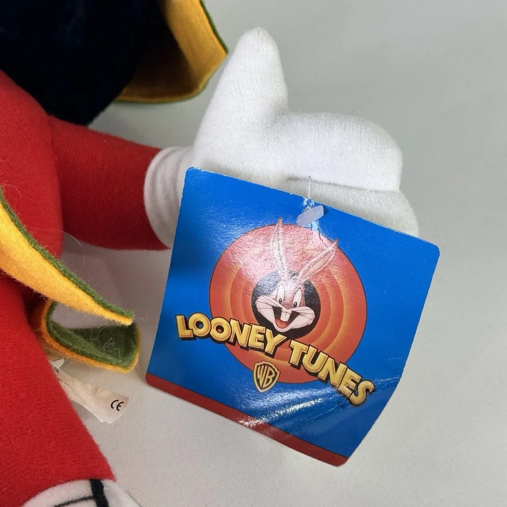 Vintage Marvin the Martian Looney Tunes Plush‎ Stuffed Felt Ace Novelty 1998 NWT